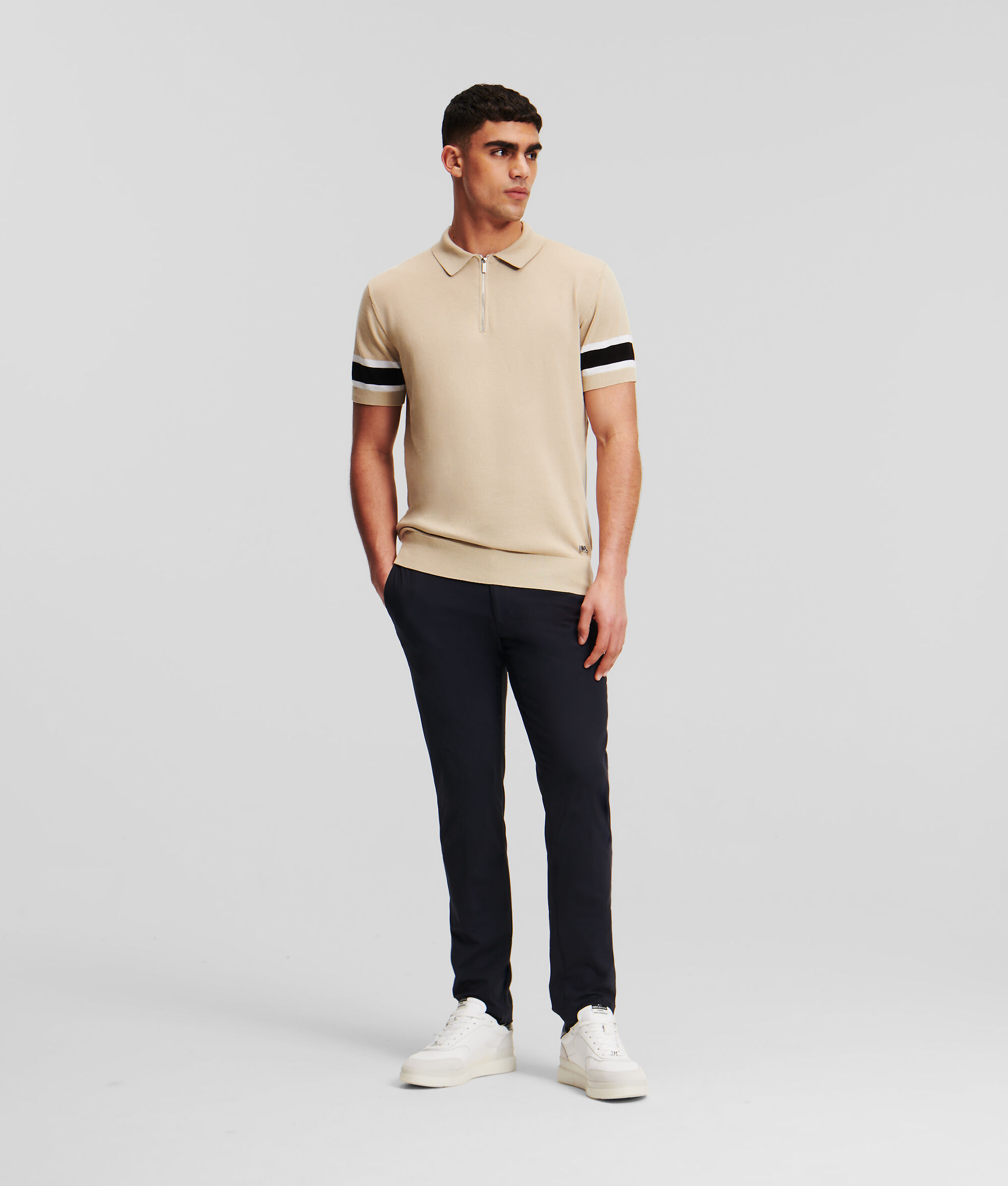 (image for) Otherworldly Knit Half-Zip Polo